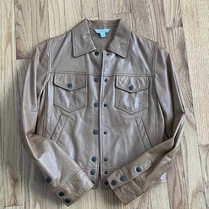 Vintage LLBean Signature genuine leather jacket